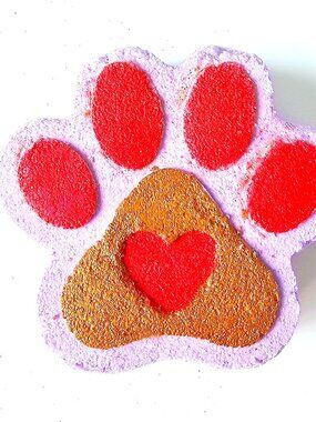 Bath Bombs Dog Paw Bath BombXL Handmade Pet Lover, Discounted-Cosmetic Imperfect